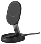 Belkin Qi2 15W Convertible Wireless Charger Stand - Black