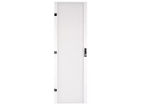 Dörr 42U För Rack 600 Mm Bred, Perforerad, Grå