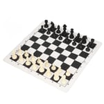 Chess Set Plastic International Chess Set Black And White Checkerboard Set W.
