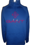 GANT HOODIE BLUE EMBROIDERED LOGO SIZE M NEW NWT