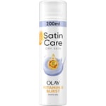 Gillette Venus Satin Care & Olay Dry Skin Vitamin E Burst Rakgel 200 ml