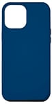 Coque pour iPhone 12 Pro Max Bleu marine tendance