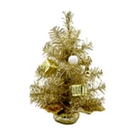Kulz dekorasjon Juletre 30 cm, gull