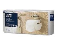 Toiletpapir Tork Extra Soft 3-lags T4 hvid 19,1 m - (karton á 7 pakker x 8 ruller) (56 Ruller)