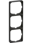 LK Fuga frame - baseline 50 - 3 modules charcoal grey
