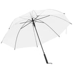vidaXL Paraply genomskinligt 107 cm -  Parasoll & paraplyer