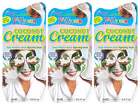 7TH HEAVEN Coconut Cream Deep Moisture Boost Hydrating Face Mask 15ml - 3pack