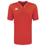 Kappa CALASCIA Maillot de Basket-Ball Homme, Red, FR : 4XL (Taille Fabricant : 4XL)