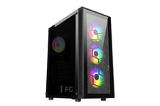 Fcomputer AMD Ryzen 5/RTX4070 Gaming Dator - AMD Ryzen 5 7500F - 16GB DDR5 - GeForce RTX 4070 12GB - 1TB SSD M.2 - Utan Windows