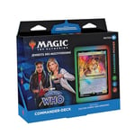 Magic The Gathering- Doctor Who Commander Deck 4 (Version Allemande), D23681000, Multicolore