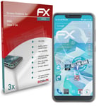 atFoliX 3x Screen Protector for Wiko View 2 Go Protective Film clear&flexible