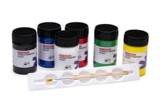 Hobby Acrylic Paint Set 6X60ml W/Palette & Brush