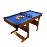 PT20-6D BCE Clifton 6' table de billard pliable avec table de ping pong