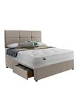 Silentnight Penny 1200 Pocket Divan Bed With Storage Options - Firm