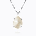 Caroline Svedbom Mini Drop Halsband/ Linen Ignite (Rhodium)