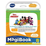 VTech - MagiBook Disney, Livre Éducatif Enfant Niveau 1 Le Travail en Équipe avec Mickey et ses Amis, Pages Illustrées et Interactives, Cadeau Garçon et Fille de 2 Ans à 5 Ans - Contenu en Français