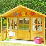 https://furniture123.co.uk/Images/FOL102783_3_Supersize.jpg?versionid=3 Shire Pixie Kids Wooden Playhouse with Veranda