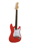 DIMAVERY ST-203 E-Guitar, red, DiMavery ST-203 Elgitarr, röd