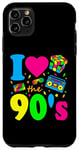 iPhone 11 Pro Max I Love the 90's Nineties Party Dress Retro Case
