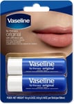 Vaseline Lip Therapy Stick Original with Petroleum Jelly for Soft Smooth Lips  I