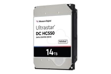 WD Ultrastar DC HC550 - 14 TB - HDD - 7200 rpm - SATA 6Gb/s