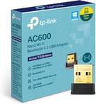 TP-Link AC600 Nano Wi-Fi Bluetooth 4.2 USB Adapter, Dual Band Wireless, Support