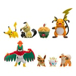 Pokémon Multipack 8 Pack - Pikachu, Eevee, Appletun, Growlithe, Mimikyu, Togepi, Raichu, Hawlucha