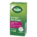 Vizulize Dry Eye Drops x1 Long Lasting Moisturises Soothes Vision Eye Health