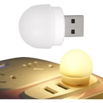 10 st små USB-lampor, plug-in mini LED-lampa - USB-lampor på natten lämpliga för sovrum badrum barnkammare hall kök bil USB-atmosfärslampa