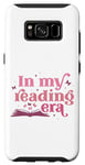 Galaxy S8 Retro Groovy In My Reading Era Book Lovers Reader Women Case