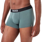 BOSS Men's Trunk Identity Boxer Shorts, Dark Green301, S