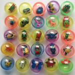 10 Pcs Funny Bouncing Ball Shilly Egg Balls For Toy Machine