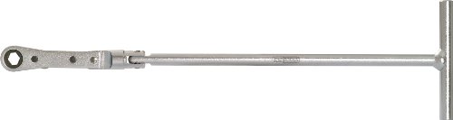 KS Tools 500.7342 Glow plug T-handle ring ratchet wrench, 12mm
