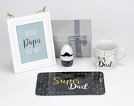 Set petit-déjeuner 3 pièces Super Dad Gold