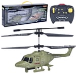 Helikopter Fjärrstyrd inomhus Mini Helikopter Leksak, Fjärrstyrd Rc Helikopter, Flygplan, Present Green