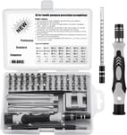 MONDODIGITALE-52 En 1Jeu De Tournevis De Précision, Outillage Set Tournevis Magnétique Avec Torx Triwing Phillips Pour Reparation Pc, Lunettes, Montre, Smartphone, Téléphone, Ordinateur