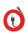 Baseus Cafule Cable USB Lightning 2A 3m (Red)