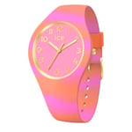 ICE-WATCH - Ice Tie And Dye Coral - Women's Wristwatch With Silicon Strap - 020948 (Small)
