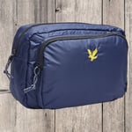 Lyle & Scott Wadded Pouch Festival Essential Small Side Bag Navy blue Holiday