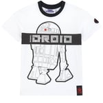 Fabric Flavours Star Wars Rebel Droid T-Skjorte Hvit | Hvit | 6-7 years