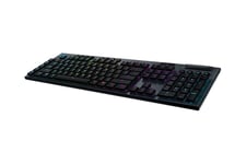 Logitech Gaming G915 - tastatur - QWERTZ - tysk - kulsort Indgangsudstyr
