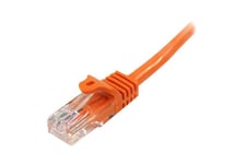 StarTech.com 3m Orange Cat5e / Cat 5 Snagless Patch Cable - patchkabel - 3 m - orange