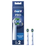 Brossette Precision Clean Avec Technologie Cleanmaximiser Oral-b - Le Paquet De 2 Brossettes