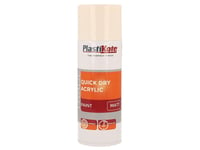 PlastiKote - Trade Quick Dry Acrylic Spray Paint Matt Magnolia 400ml