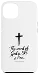 Cadeau Charles Spurgeon The Word of God Lion pour homme, femme et enfant Coque pour iPhone 13