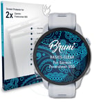 Bruni 2x Protective Film for Garmin Forerunner 955 Screen Protector