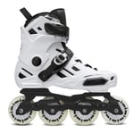 Sljj Outdoor Inline Skates For Men And Women Comfortable And Breathable Boys Girls Speed Roller Skates Adults And Children's Single Row Skates Black/white