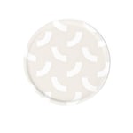 Bebo Objects - Empha Bricka Small Pattern - Vit - Serveringsbrickor - Grand Public - Papper/Trä/Plast