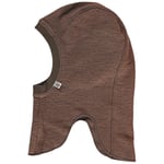 Småfolk Balaklava I Ullfleece Brun | Brun | 4-6 months