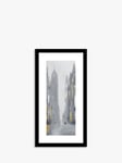 Jon Barker - Empire State New York Framed Print & Mount, 63.5 x 33.5cm, Grey/Multi